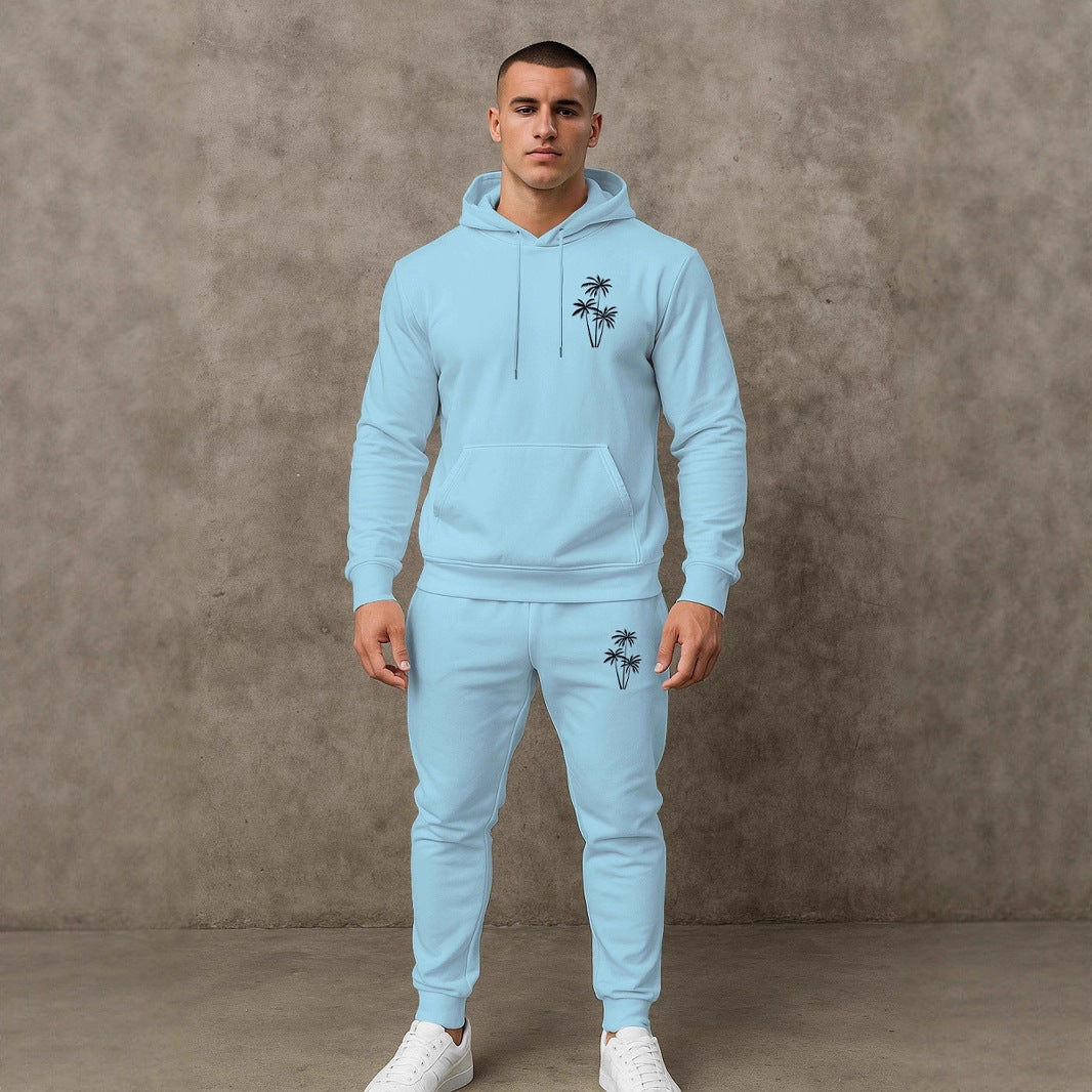 Herren Kapuzenpullover mit bequemen Jogginghosen Echoarchiv