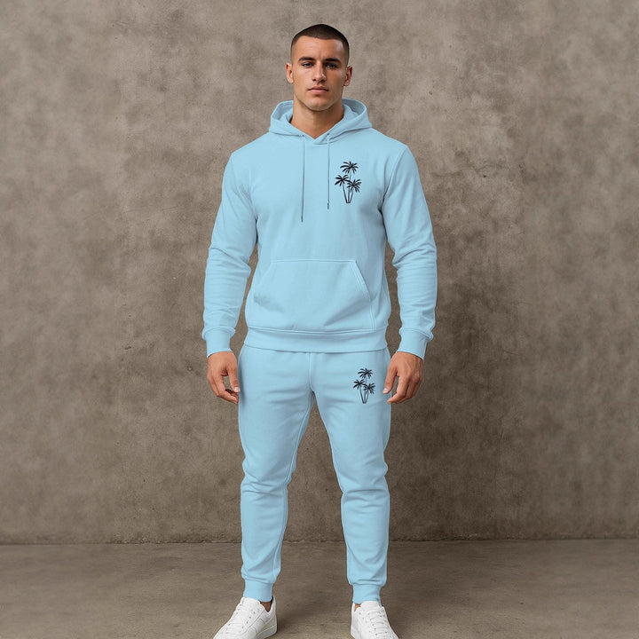 Herren Kapuzenpullover mit bequemen Jogginghosen Echoarchiv
