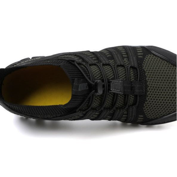 Unisex nan knöchelhoher Funktions-Sneaker mit Schutzkappe, Schnellzugverschluss und profilierter Gummisohle Echo Archiv