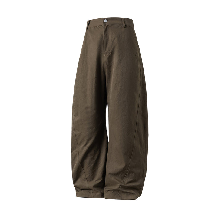 Damen High‑Waist Palazzo‑Hose im Balloon‑Cut mit markanten Nahtpaspeln Echo Archiv