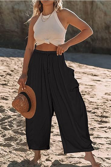 Damen Modische Leinenhose Echo Archiv