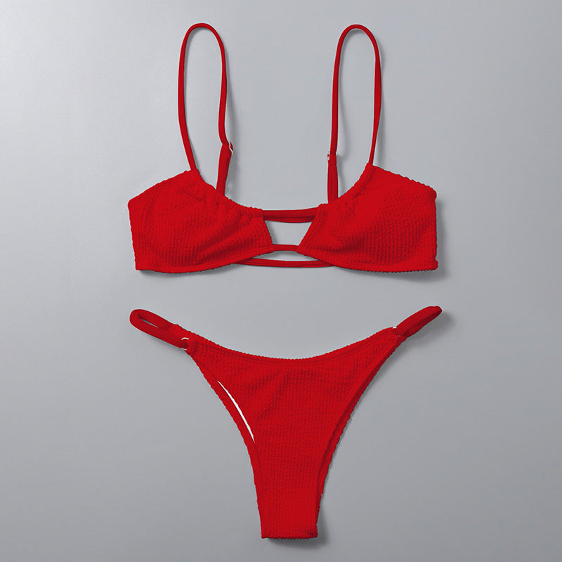 Damen Sportliches Bikini-Set mit raffiniertem Schnitt Echo Archiv