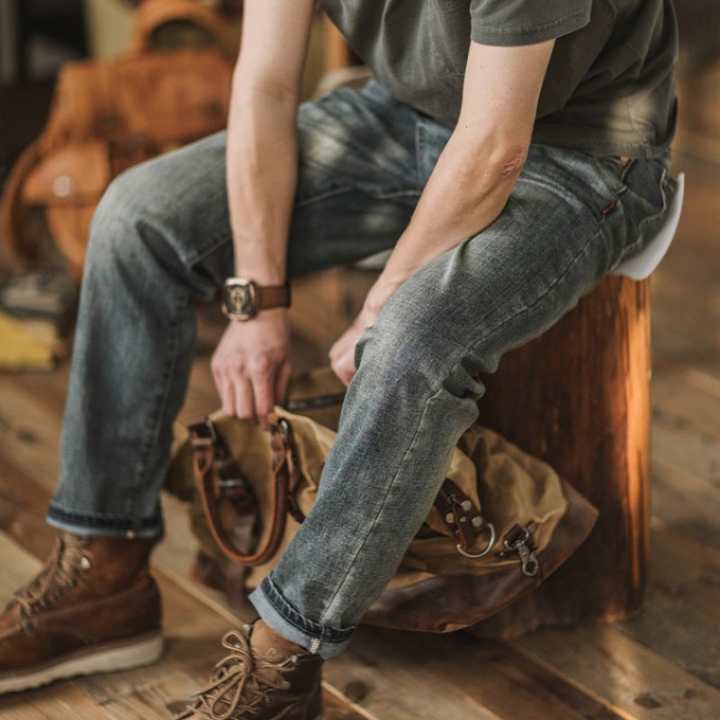 Herren Lockere Jeans mit lässigem Schnitt – Vardeno