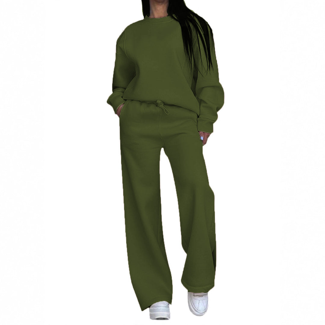 Damen nan lässiges Oversize Sweatshirt und weite Jogginghose Set Echo Archiv
