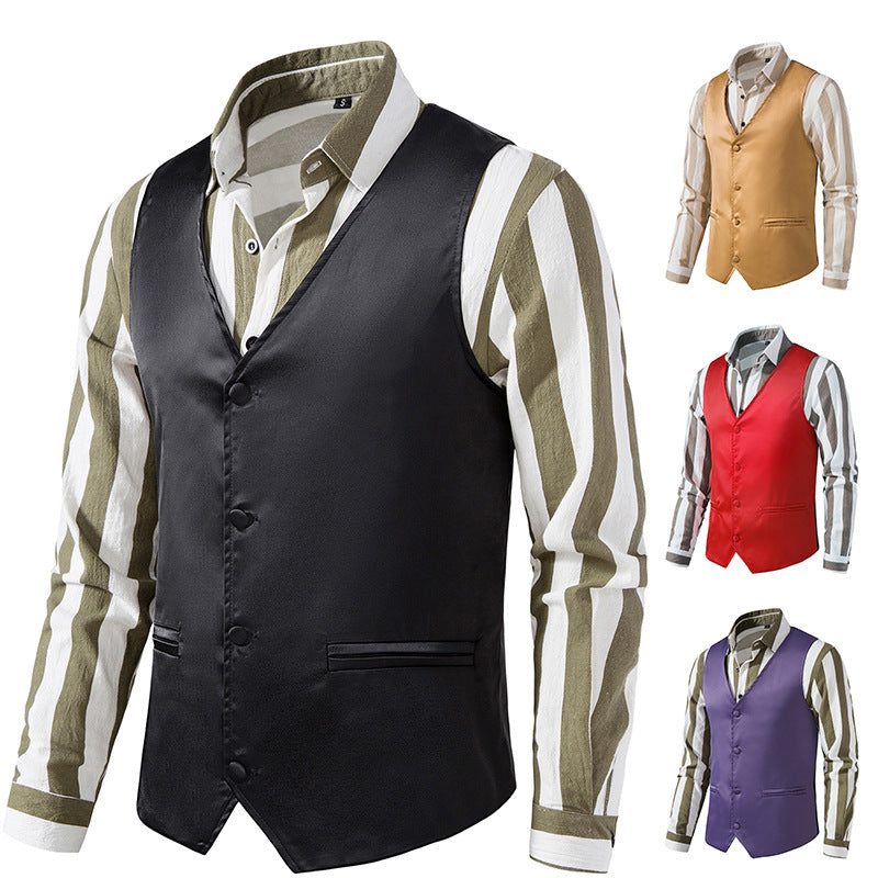 Herren elegante Weste im modernen Design Echoarchiv