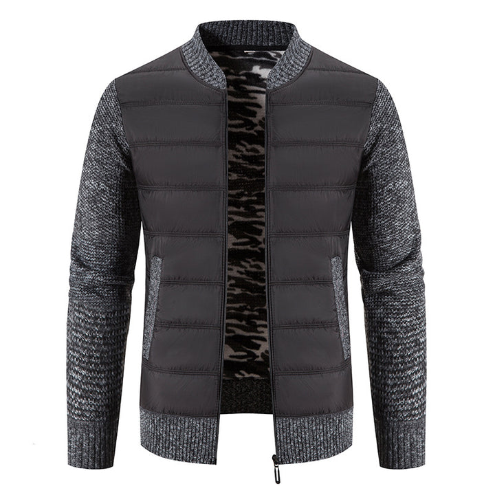 Herren lässige Übergangsjacke mit modernem Design und funktionalen Details Echoarchiv