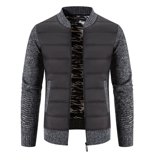 Herren lässige Übergangsjacke mit modernem Design und funktionalen Details Echoarchiv