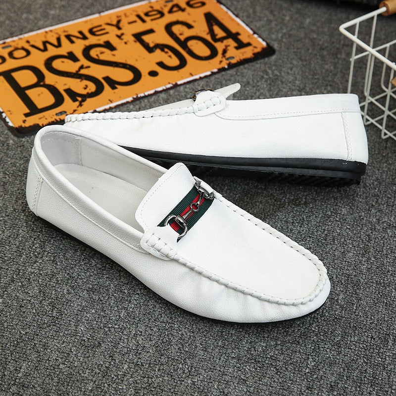 Herren Elegante Mokassins mit Zierschnalle