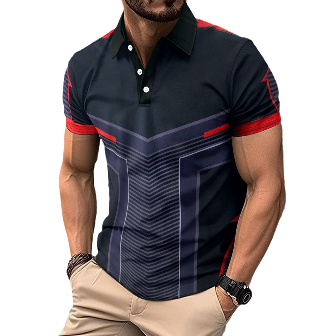 Herren Sportliches Poloshirt Echoarchiv