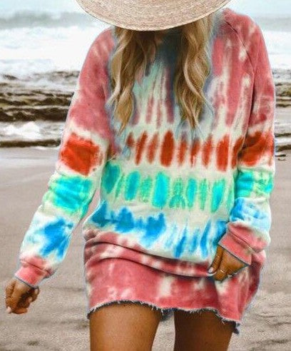 Damen Oversized Tunika-Wollkleid Echoarchiv
