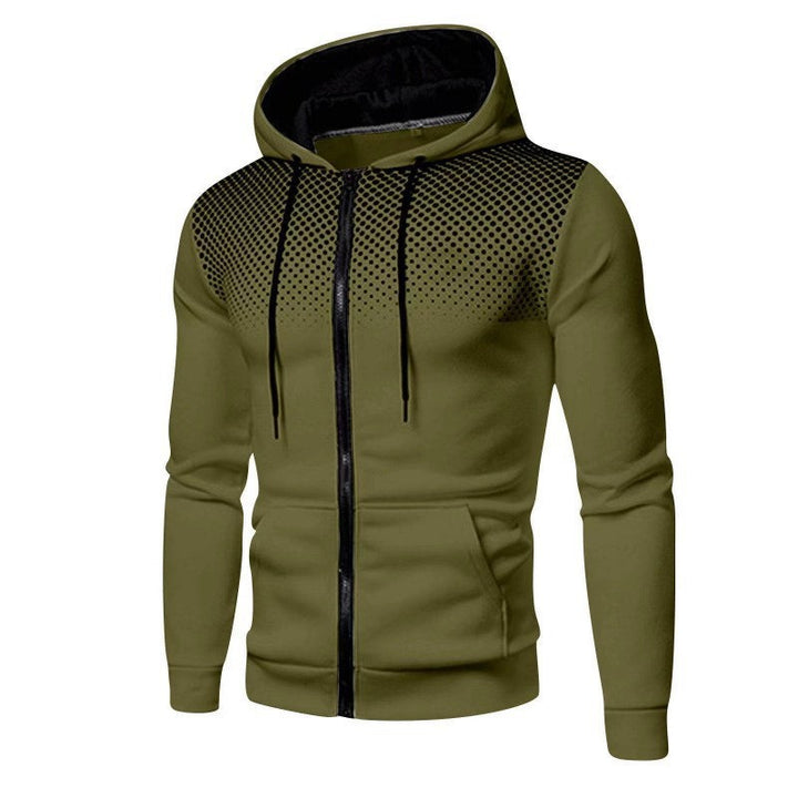 Herren Sportlicher Kapuzenpullover mit stylischem Grafikdesign Echoarchiv