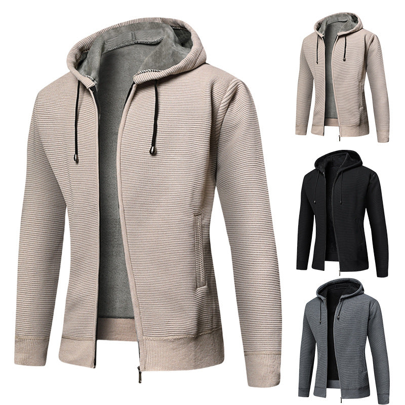 Herren gefütterte Kapuzenjacke mit hohem Komfort und cleverem Design Echoarchiv