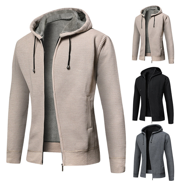 Herren gefütterte Kapuzenjacke mit hohem Komfort und cleverem Design Echoarchiv