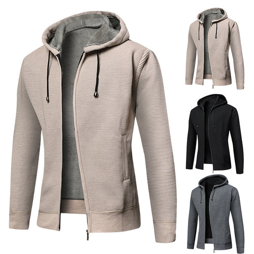 Herren gefütterte Kapuzenjacke mit hohem Komfort und cleverem Design Echoarchiv