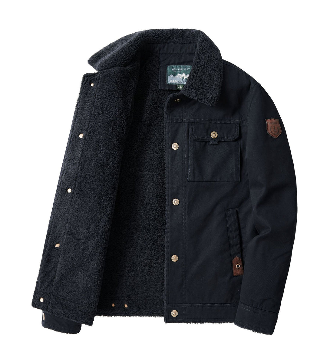 Herren Warm gefütterte Utility-Jacke Echo Archiv