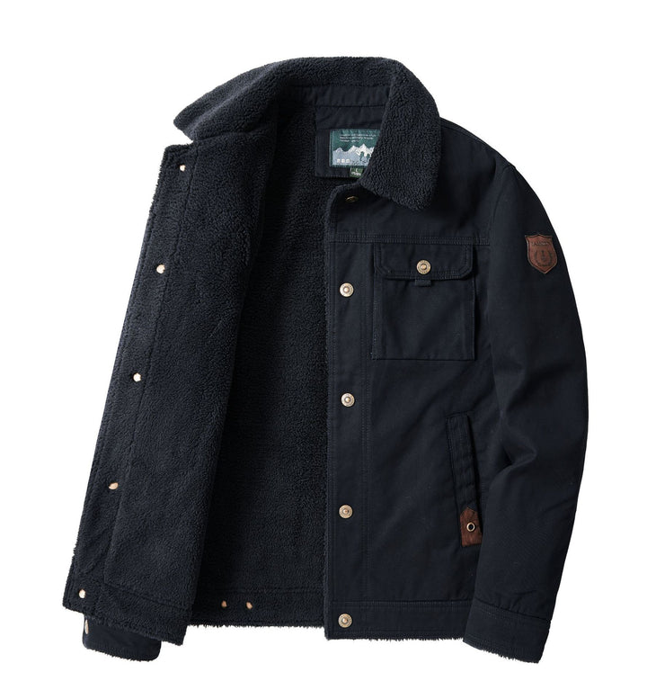 Herren Warm gefütterte Utility-Jacke Echo Archiv