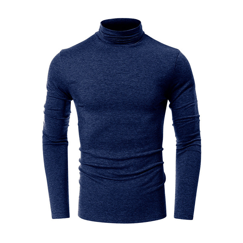 Herren Stylischer Stehkragenpullover Echoarchiv