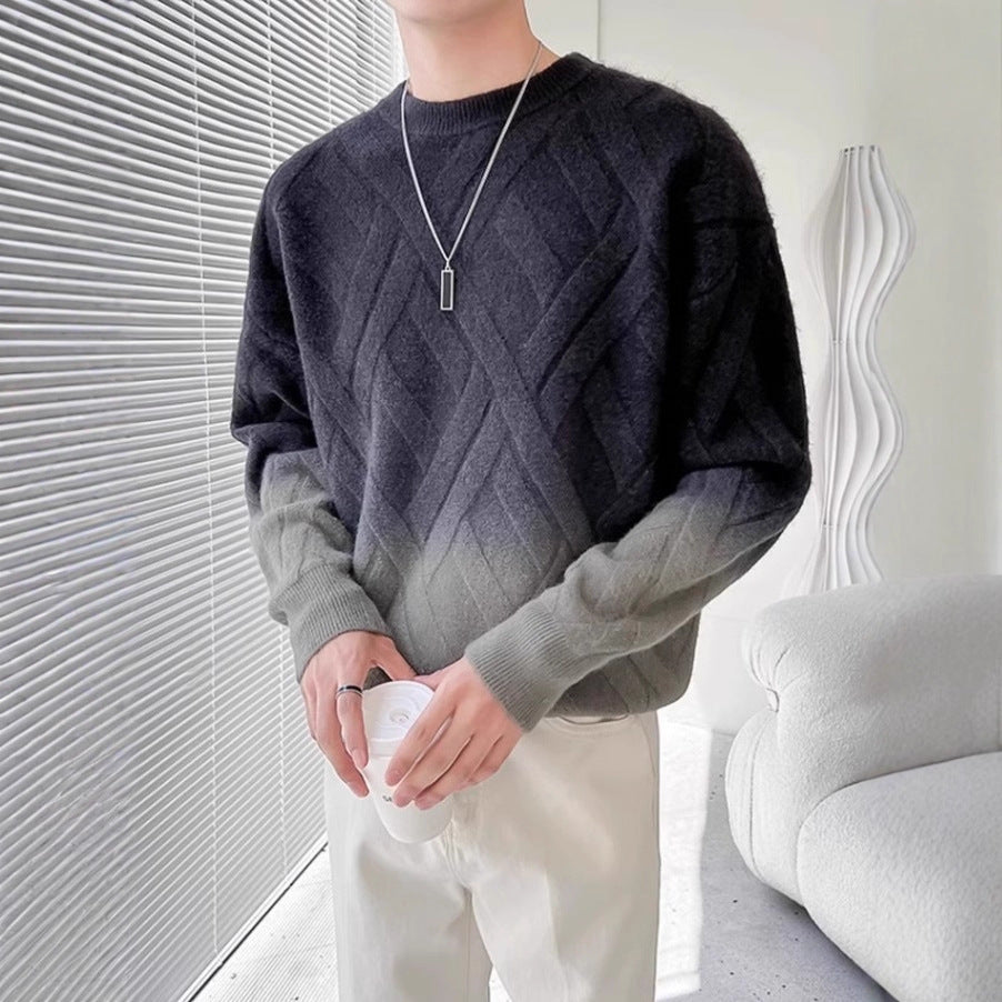 Herren Gemusterter Pullover Echoarchiv