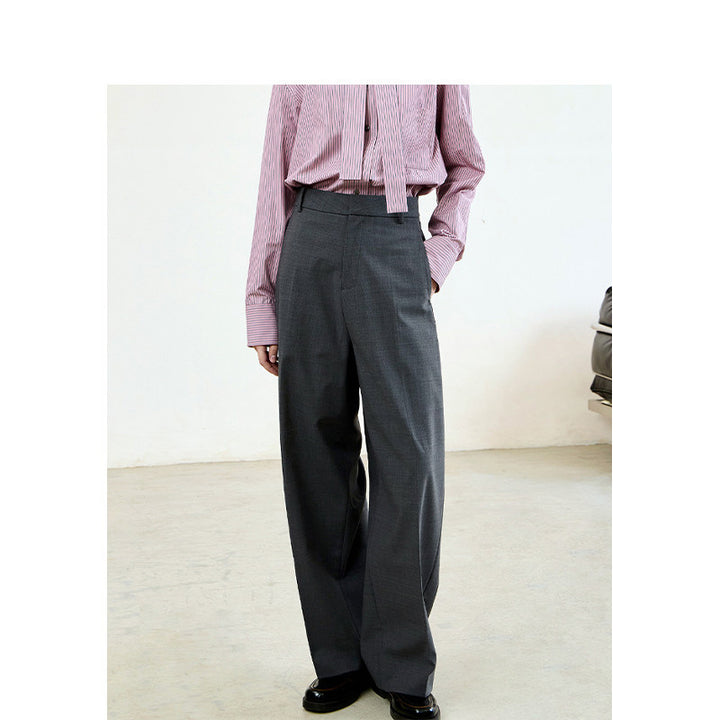 Damen Modische High-Waist Palazzo-Hose Echoarchiv