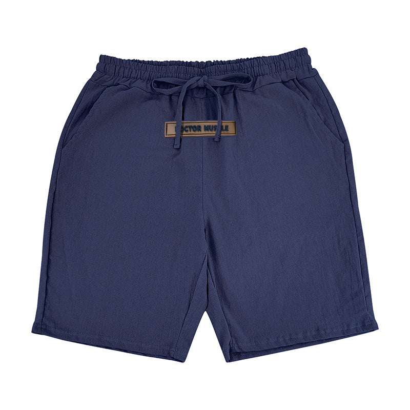 Herren lässige Strandshorts mit elastischem Bund und verstellbarem Kordelzug Echoarchiv