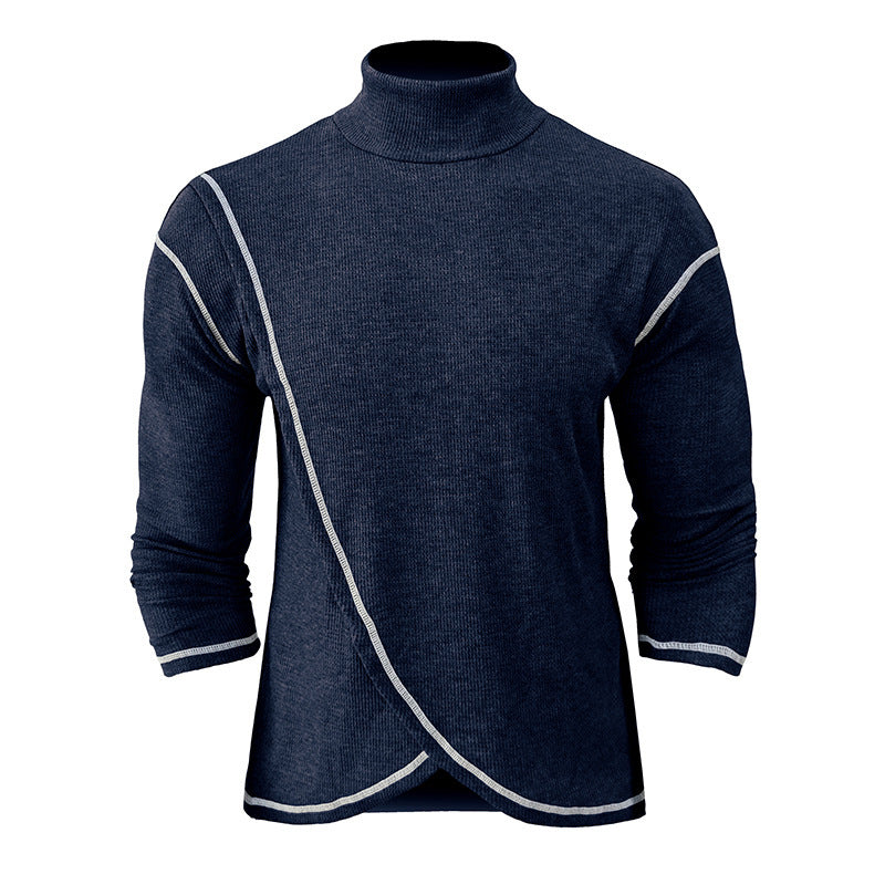 Herren Rollkragenpullover mit modernem Schnitt Echoarchiv