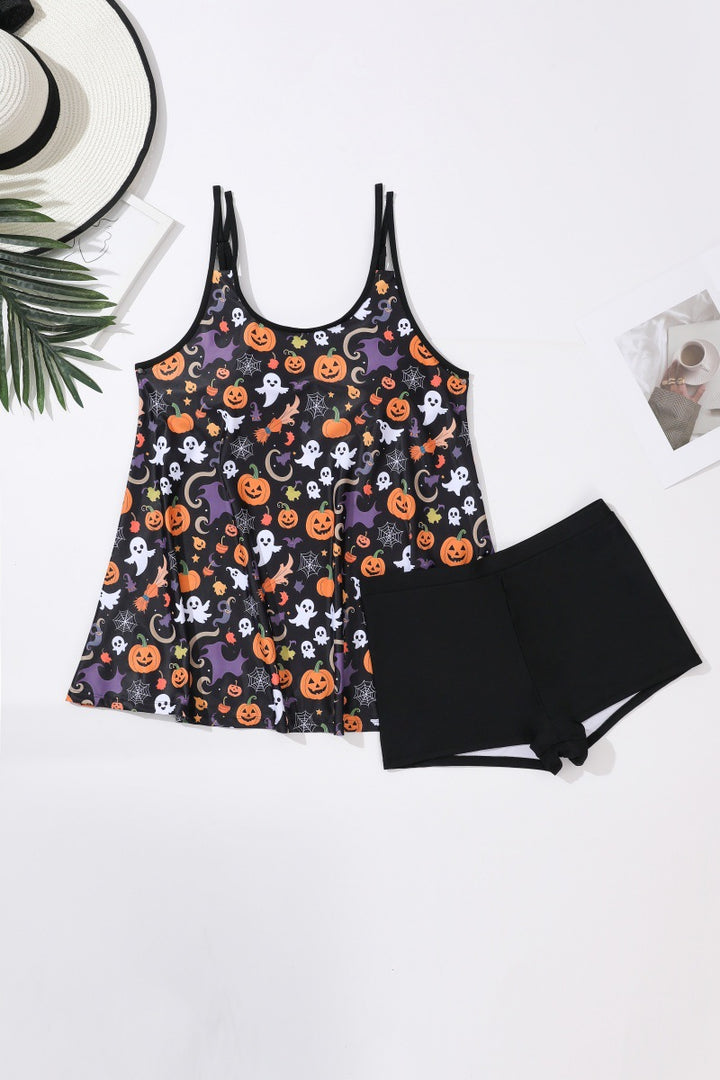 Damen Halloween-Motiv Badeset Echo Archiv