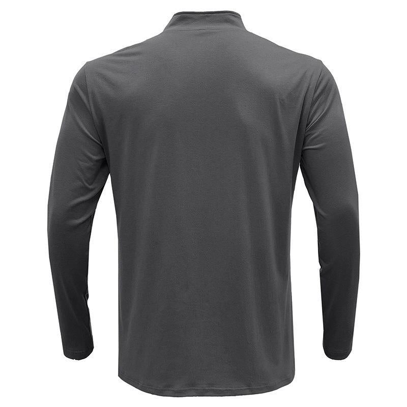 Herren Stehkragen Pullover Echoarchiv