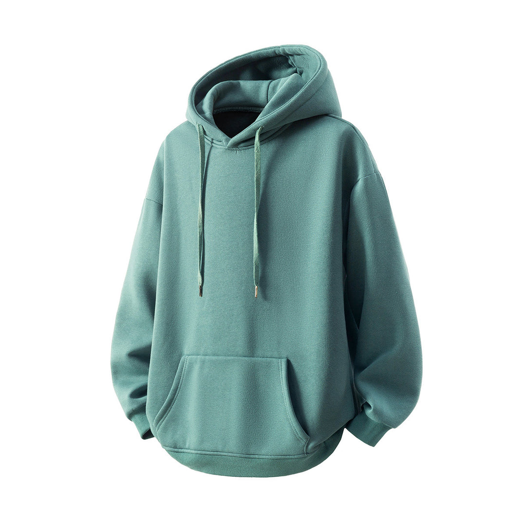 Unisex Oversize-Kapuzenpullover aus schwerer French‑Terry mit Kängurutasche Echo Archiv