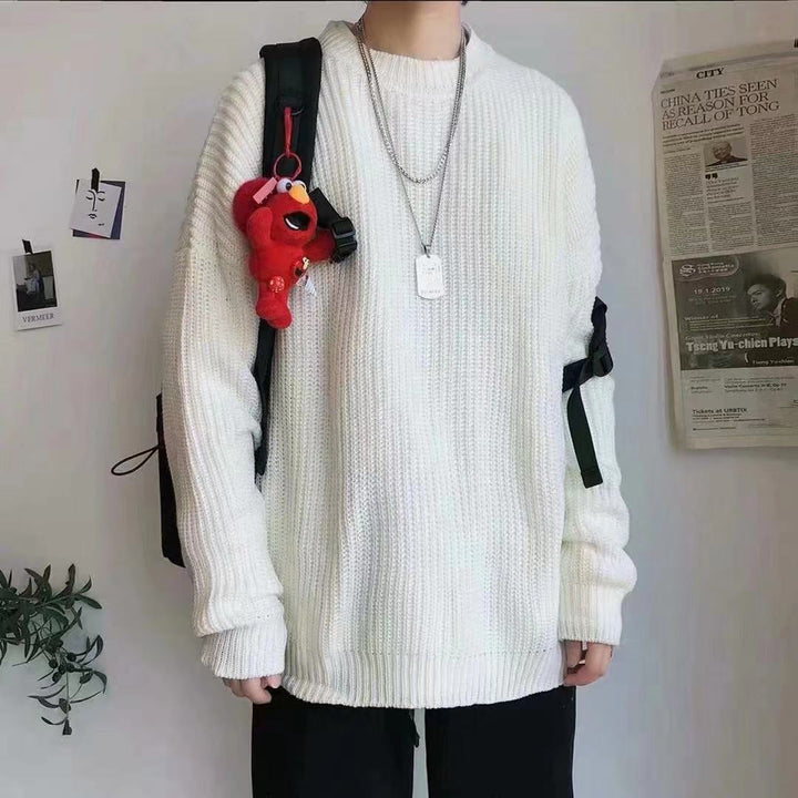 Damen Modischer Grobstrickpullover mit lässiger Passform Echoarchiv