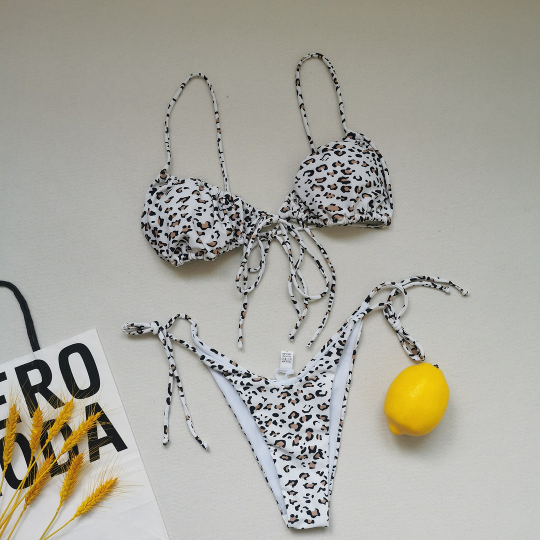 Damen Triangel-Bikini mit regulierbaren Bindebändern Echo Archiv