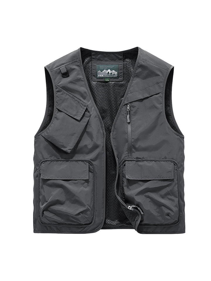 Herren Multifunktionale Outdoor-Weste Echo Archiv 1788242425
