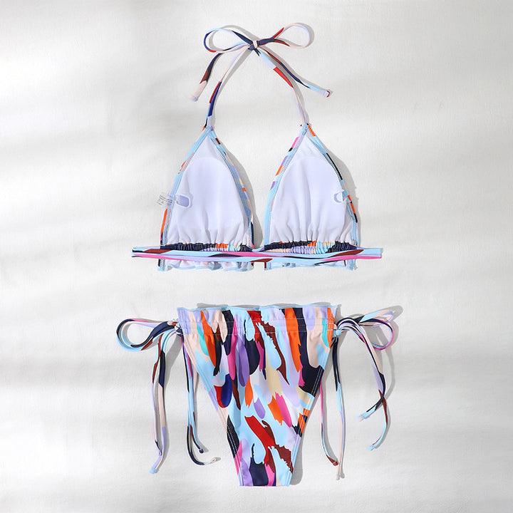 Damen Triangel-Bikini mit verspieltem Design Echo Archiv