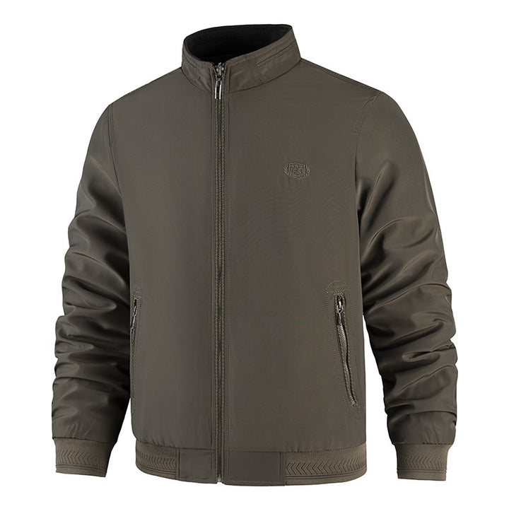 Herren Modische Übergangsjacke mit hohem Kragen und praktischen Seitentaschen Echo Archiv