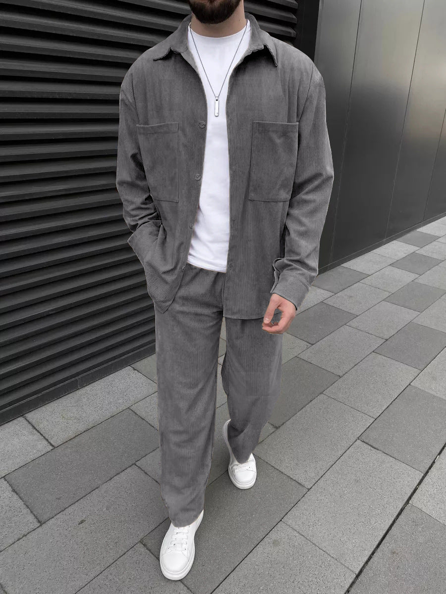 Herren Elegante und moderne Freizeitanzug Echoarchiv
