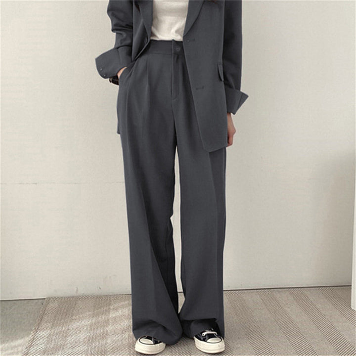 Damen Elegante und bequeme Hochtaillierte Hose Echo Archiv