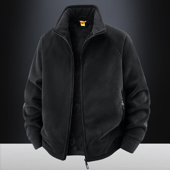 Herren Fleecejacke mit weichem Innenfutter und praktischem Reißverschluss Echoarchiv