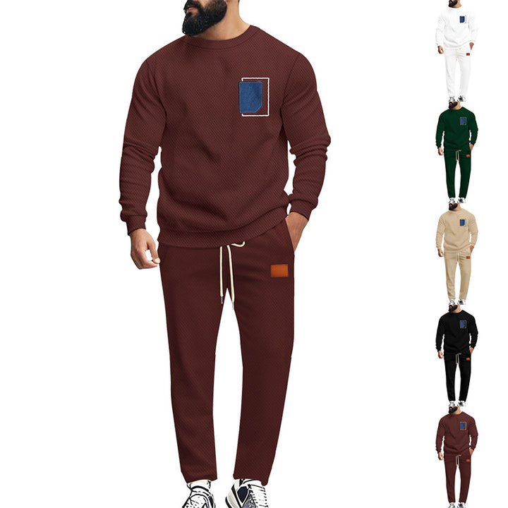 Herren Bequemer Freizeitanzug mit modischem Design und praktischen Taschen Echoarchiv