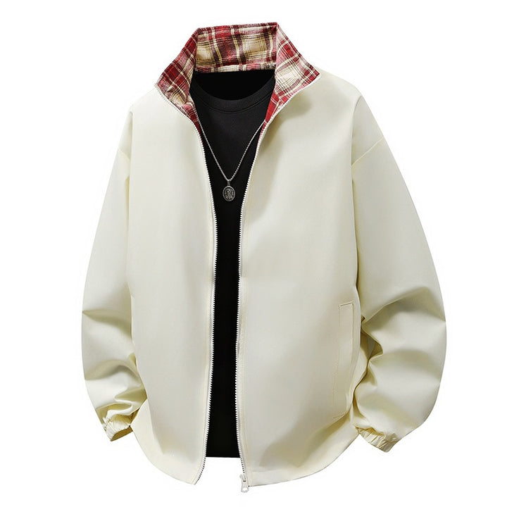 Herren Freizeitjacke mit kariertem Innenfutter Echo Archiv