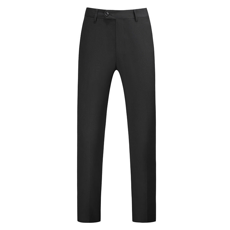 Herren nan schlanke Premium-Bügelfaltenhose mit Stretchbund und knitterarmem Gewebe Echo Archiv