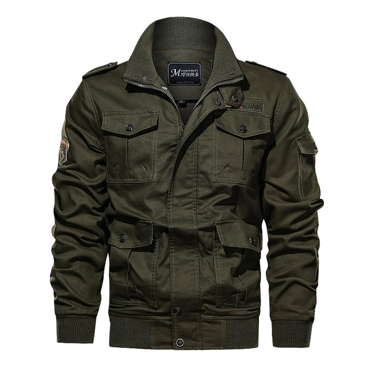 Herren nan robuste Fieldjacke mit Mehrfachtaschen, gesteppter Innenleiste und Rippbündchen Echo Archiv