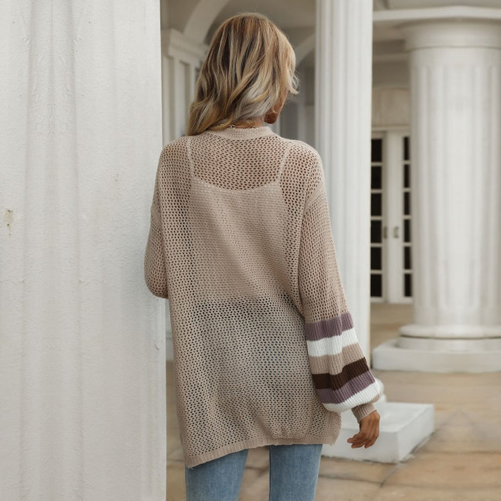 Damen Lässiger Strickcardigan mit weiten Ärmeln Echo Archiv