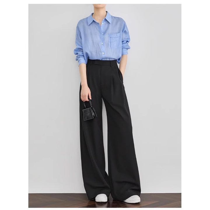 Damen Elegante und lässige weite Hose Echoarchiv