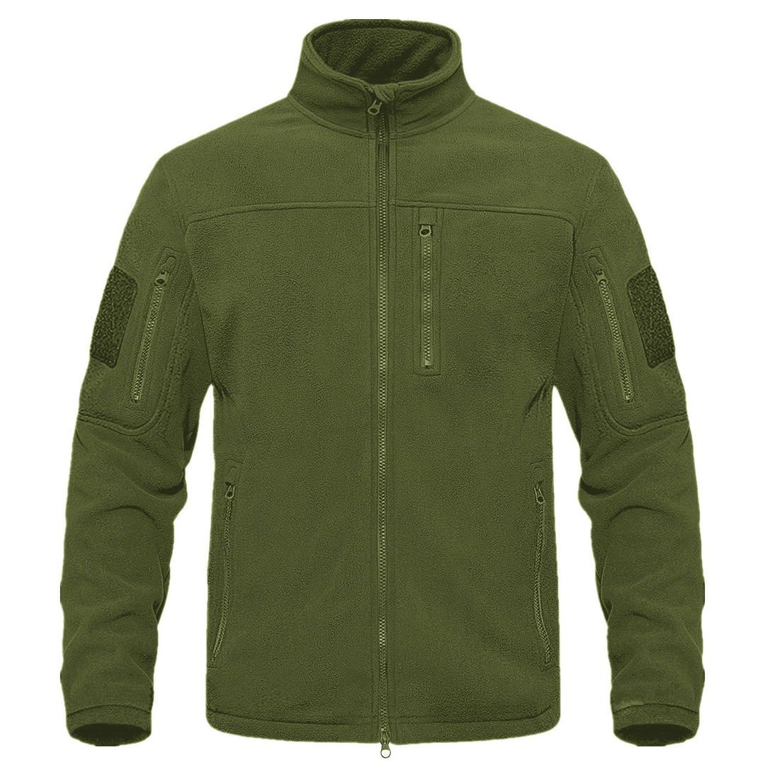 Herren Fleecejacke mit praktischen Taschen Echoarchiv
