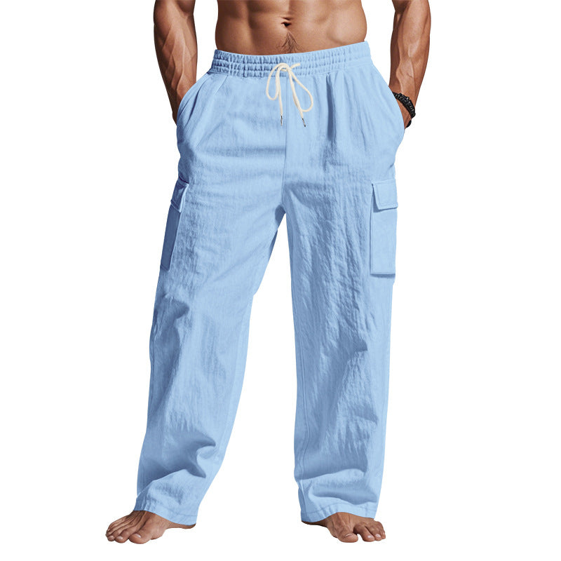Herren Cargo-Hose mit elastischem Bund und praktischen Taschen Echoarchiv