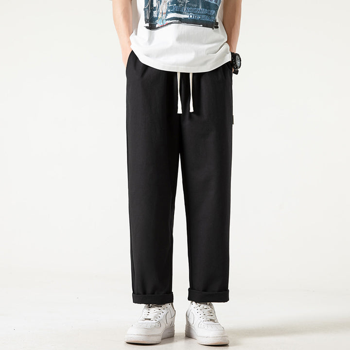 Herren lässige Freizeit-Hose mit lockerer Passform und praktischen Seitentaschen Echoarchiv