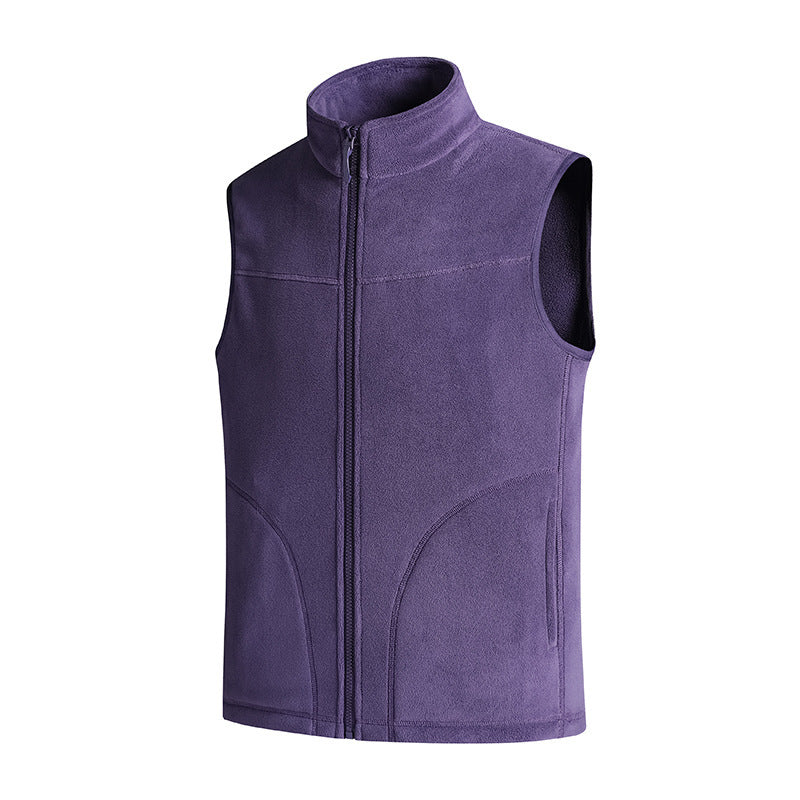 Damen Sportliche Fleece-Weste Echo Archiv