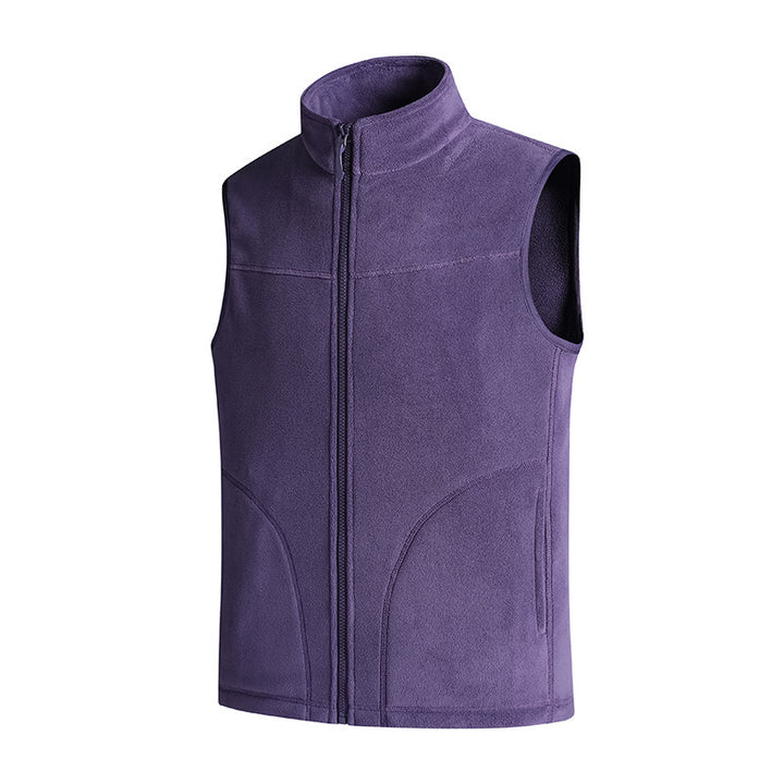 Damen Sportliche Fleece-Weste Echo Archiv