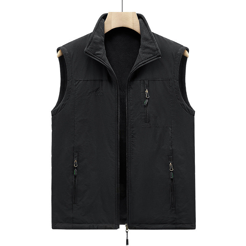 Herren Multifunktionale Fleece-Weste Echo Archiv