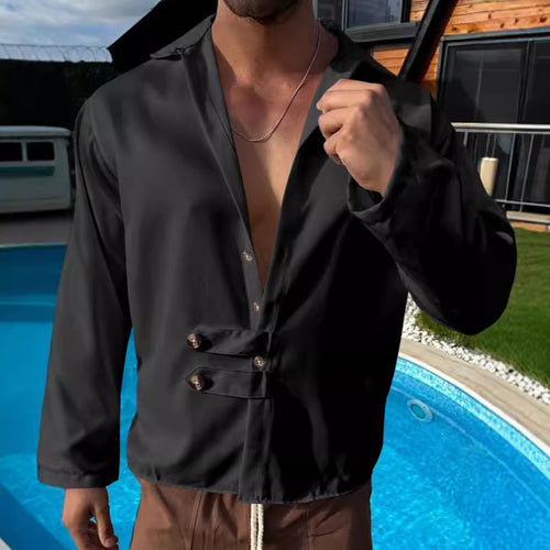 Herren modische Hemdjacke Echoarchiv