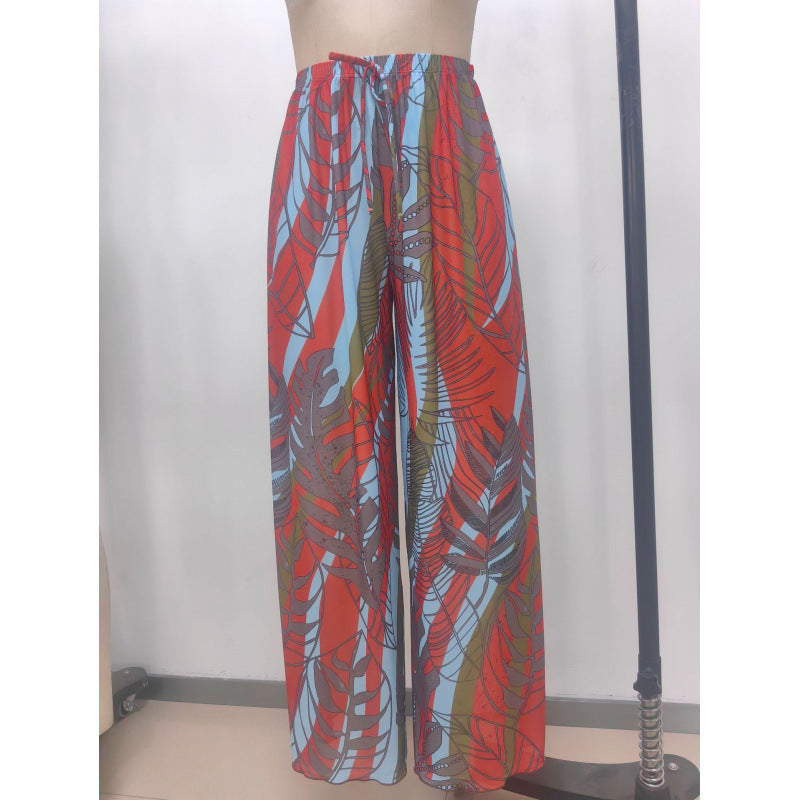 Damen Strandhose mit modischem Zebra-Muster Echo Archiv